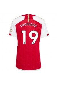 Fotbalové Dres Arsenal Leandro Trossard #19 Dámské Domácí Oblečení 2023-24 Krátký Rukáv